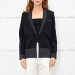 Kenzo Black Wool & Silk  Jacket