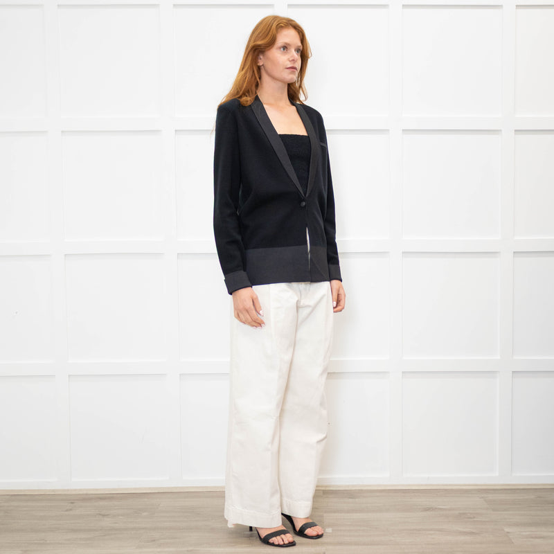 Kenzo Black Wool & Silk  Jacket