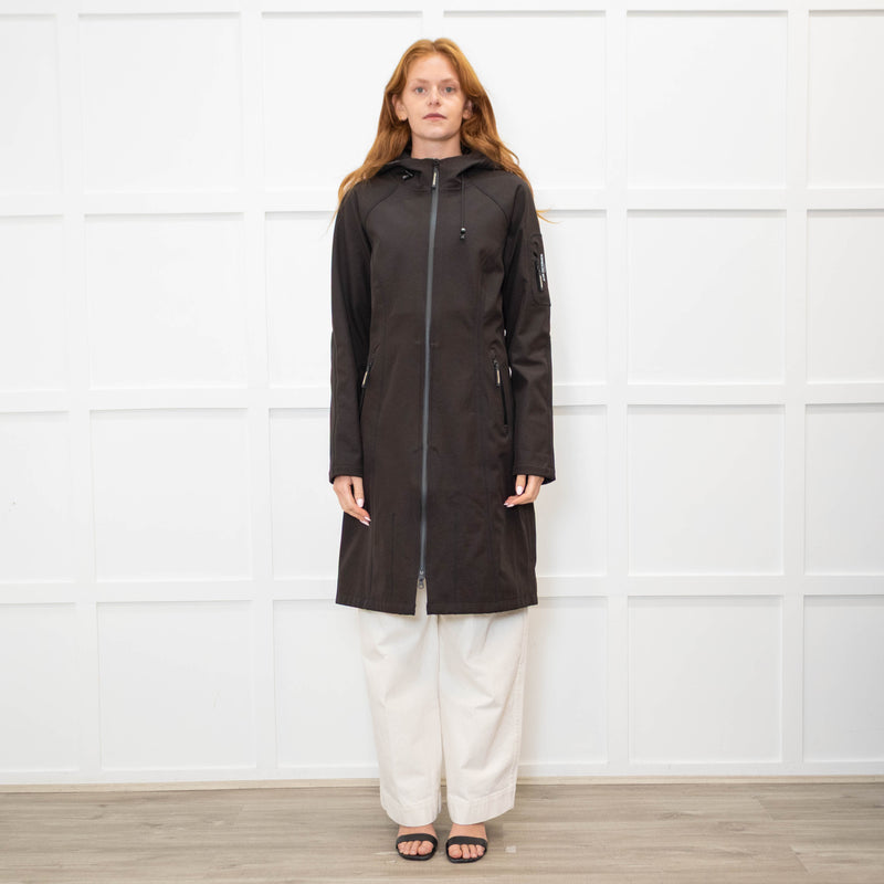 Ilse Jacobsen Brown/ Black Raincoat