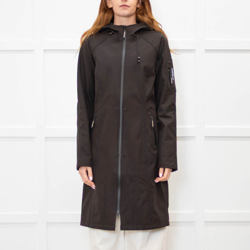 Ilse Jacobsen Brown/ Black Raincoat