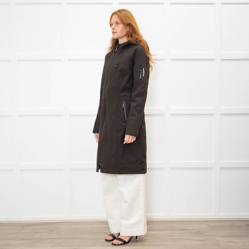 Ilse Jacobsen Brown/ Black Raincoat
