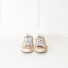 Golden Goose Silver Gold Glitter Trainers
