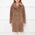 Stand Studio Brown Teddy Coat