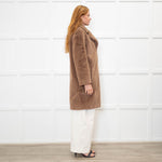 Stand Studio Brown Teddy Coat