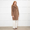 Stand Studio Brown Teddy Coat
