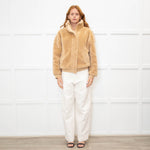 ALO Yoga Beige Sherpa Jacket