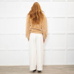 ALO Yoga Beige Sherpa Jacket