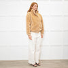 ALO Yoga Beige Sherpa Jacket