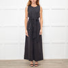 Me + Em Black Zip Front Patch Pocket Jumpsuit