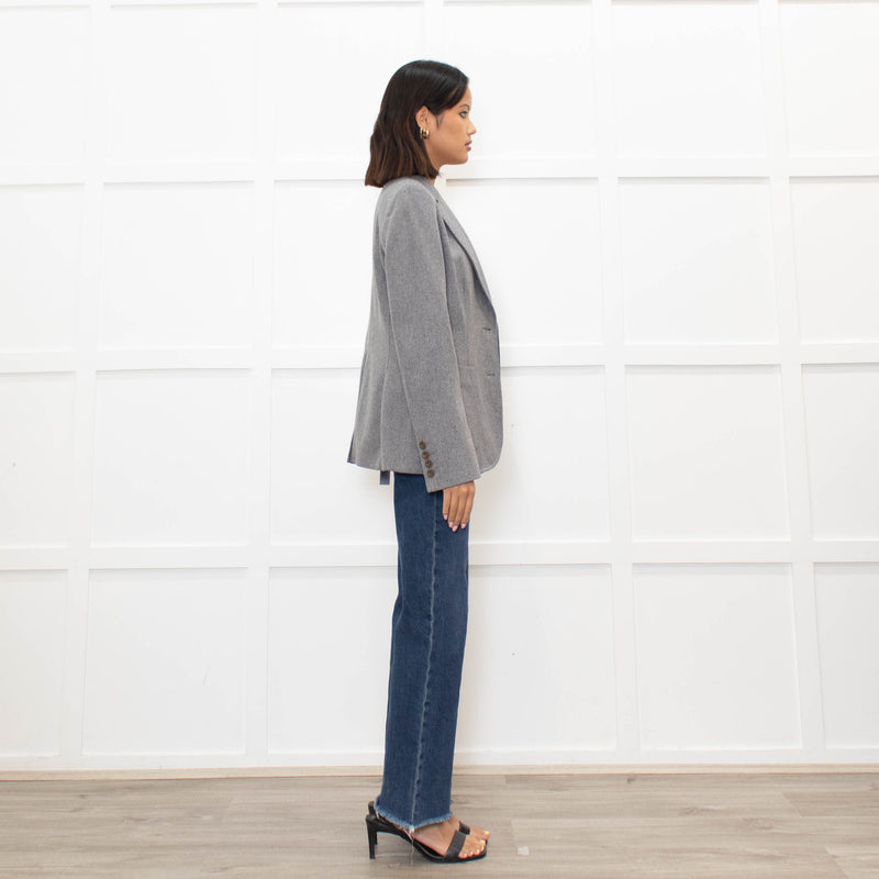 See By Chloe Grey Single Breasted Blazer