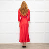 Ghost Red Button Front Tea Dress