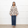 Claudie Pierlot Palm Print Wrap Cardigan
