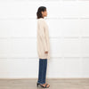 World of Nomads Beige Cashmere/Angora Mix Long Cardigan