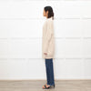 World of Nomads Beige Cashmere/Angora Mix Long Cardigan