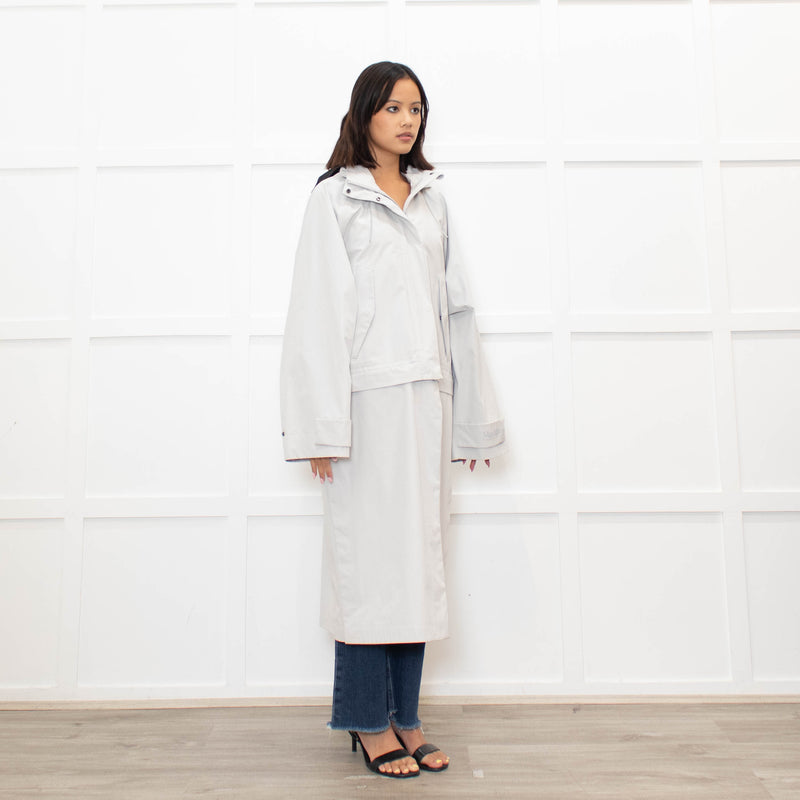 Max Mara Leisure Pale Grey Smart Active Coat