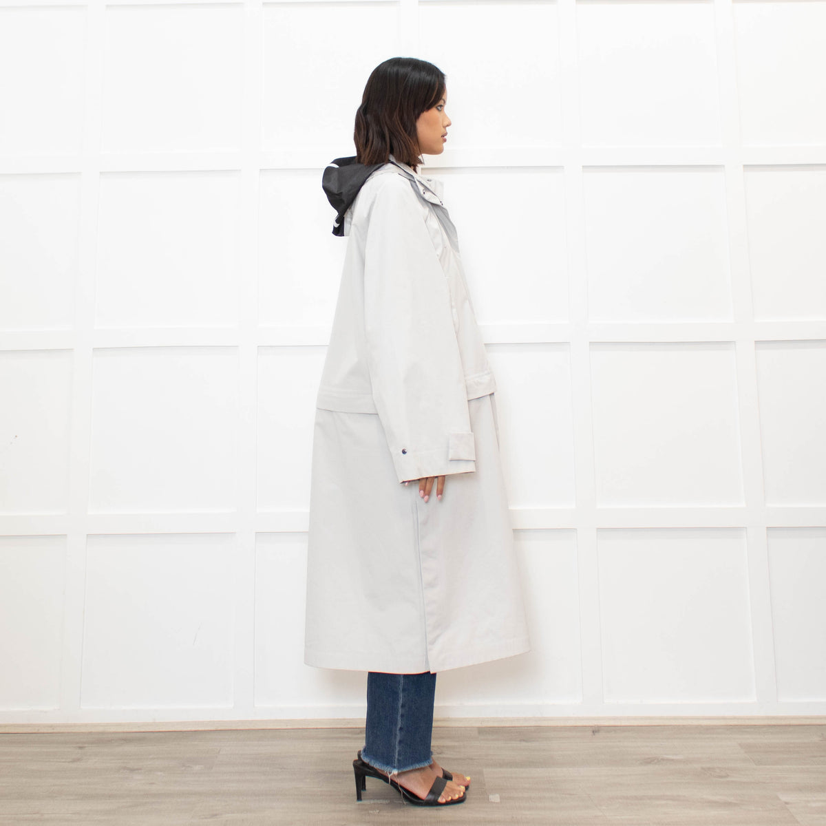 Max Mara Leisure Pale Grey Smart Active Coat