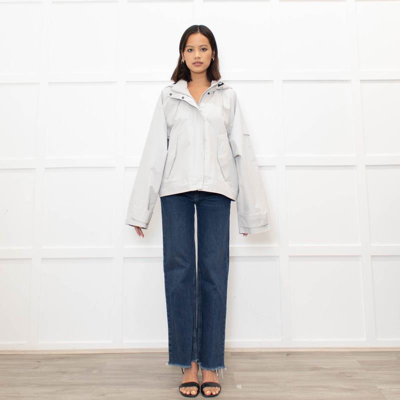 Max Mara Leisure Pale Grey Smart Active Coat