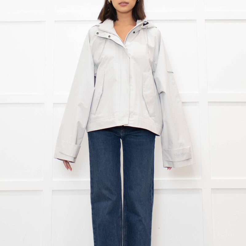Max Mara Leisure Pale Grey Smart Active Coat