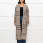 Isabel Marant Etoile Brown Woven Wool Coat