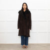 Joseph Brown Shearling Coat