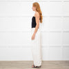 Soeur Cream Devy Tailored White Jeans