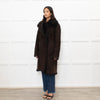 Joseph Brown Shearling Coat