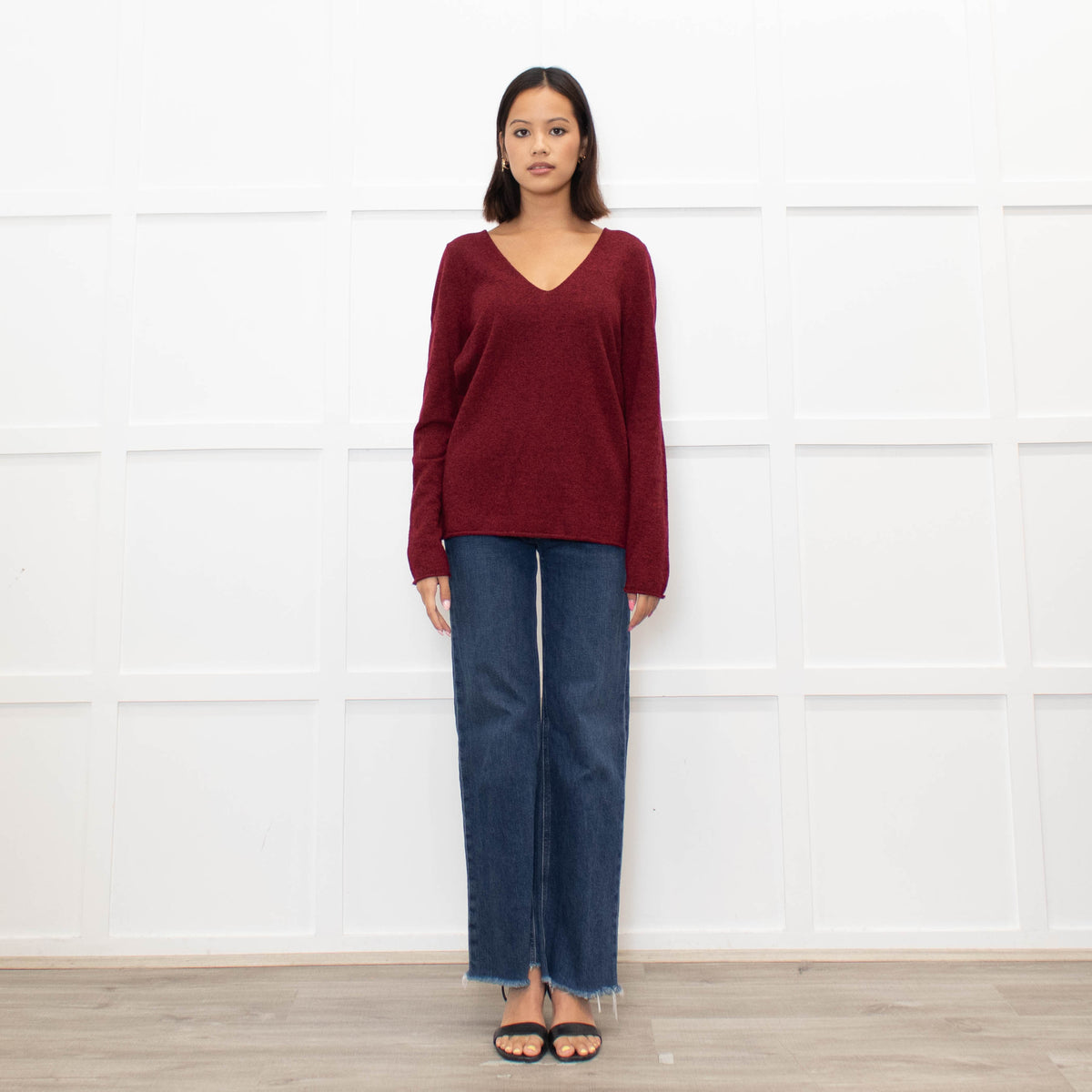 Zadig & Voltaire Red & Black Jumper