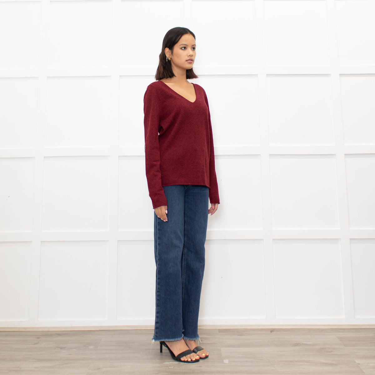 Zadig & Voltaire Red & Black Jumper