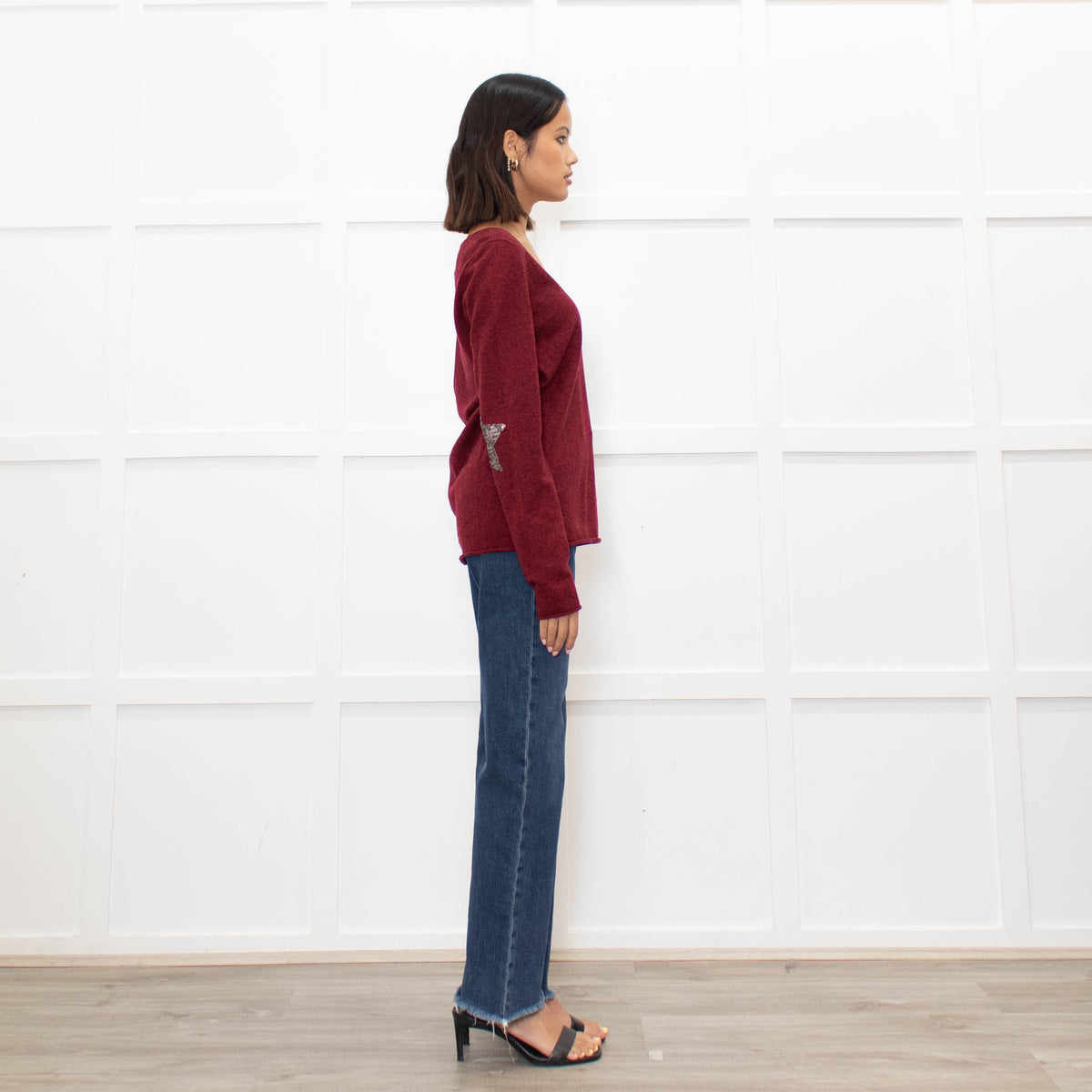 Zadig & Voltaire Red & Black Jumper