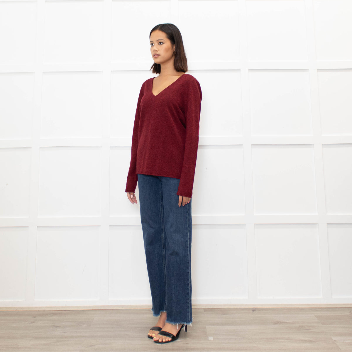 Zadig & Voltaire Red & Black Jumper