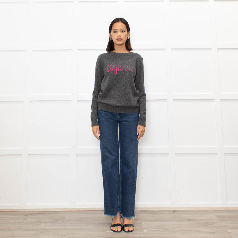 Chinti & Parker 'Deja Vu' Grey Wool Mix Jumper