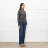 Chinti & Parker 'Deja Vu' Grey Wool Mix Jumper