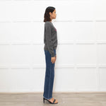 Chinti & Parker 'Deja Vu' Grey Wool Mix Jumper