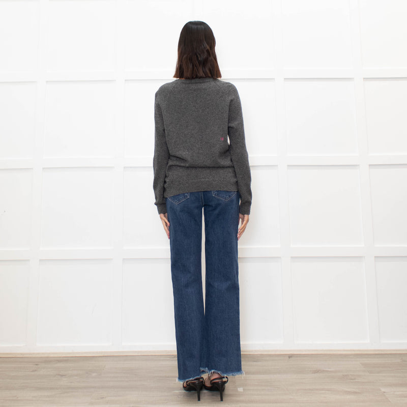 Chinti & Parker 'Deja Vu' Grey Wool Mix Jumper