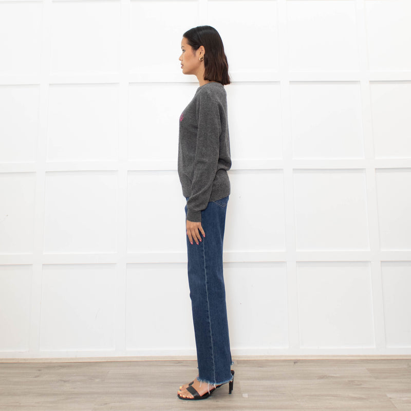 Chinti & Parker 'Deja Vu' Grey Wool Mix Jumper