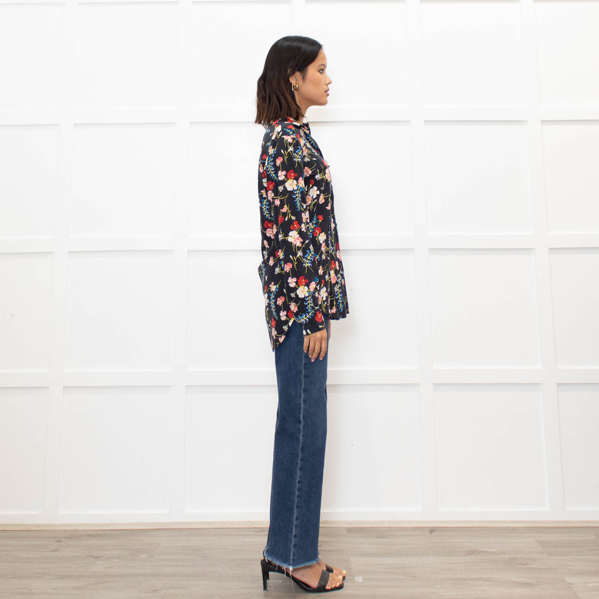 Equipment Multicoloured Floral Blouse