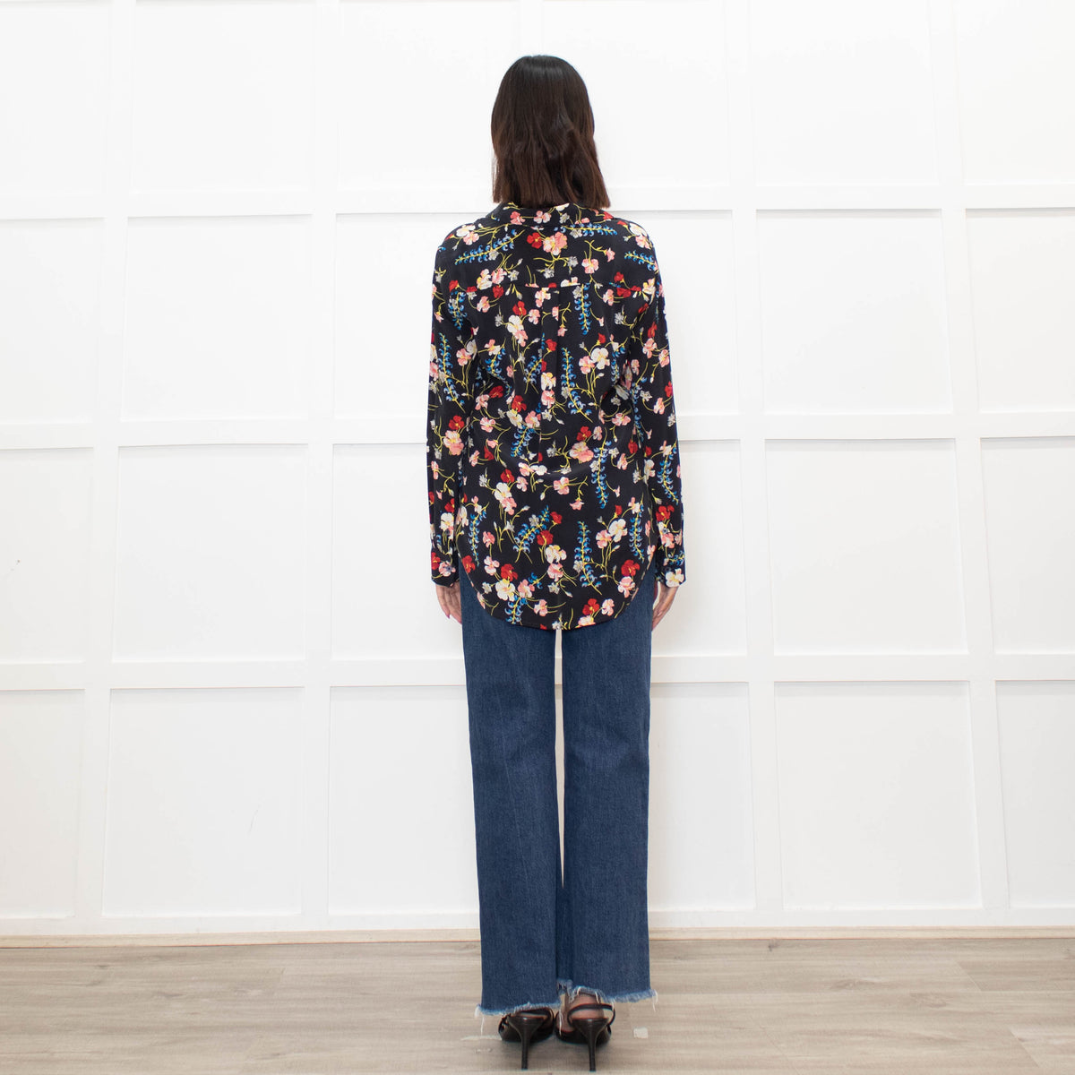 Equipment Multicoloured Floral Blouse