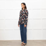 Equipment Multicoloured Floral Blouse