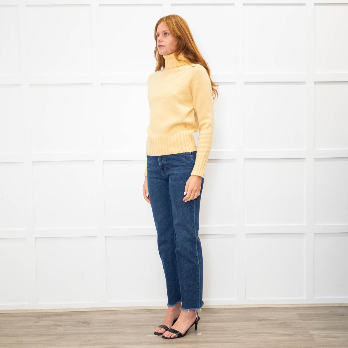 Loro Piana Soft Yellow Cashmere Jumper
