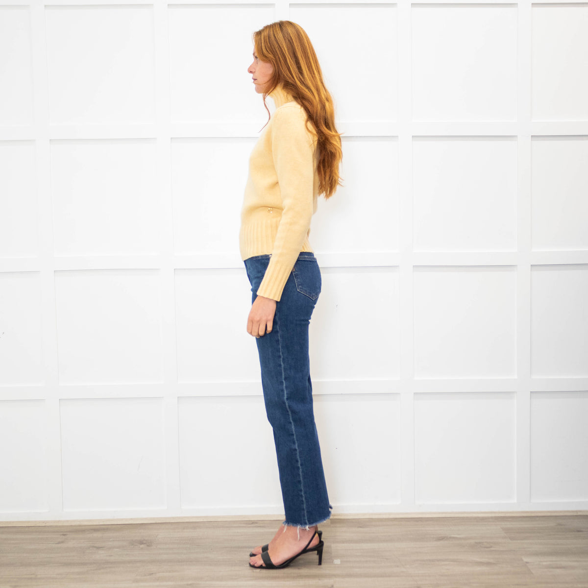 Loro Piana Soft Yellow Cashmere Jumper