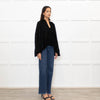 Wiggy Kit Devore Chevron Blouse