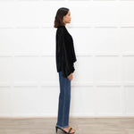 Wiggy Kit Devore Chevron Blouse