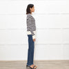 Scotch & Soda Cream and Black Cotton Knitted Jumper