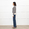 Scotch & Soda Cream and Black Cotton Knitted Jumper