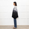 Eskandar Grey Striped Cashmere Jumper