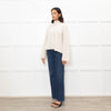 Me + Em Cream Chunky Rib Jumper with Wide Cuffs