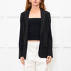 Diane Von Furstenberg Black Edge to Edge Blazer Jacket