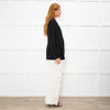 Diane Von Furstenberg Black Edge to Edge Blazer Jacket