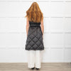 Max Mara The Cube Grey Quilted Long Gilet