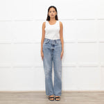 Frame Le Slouch Blue Denim Jeans